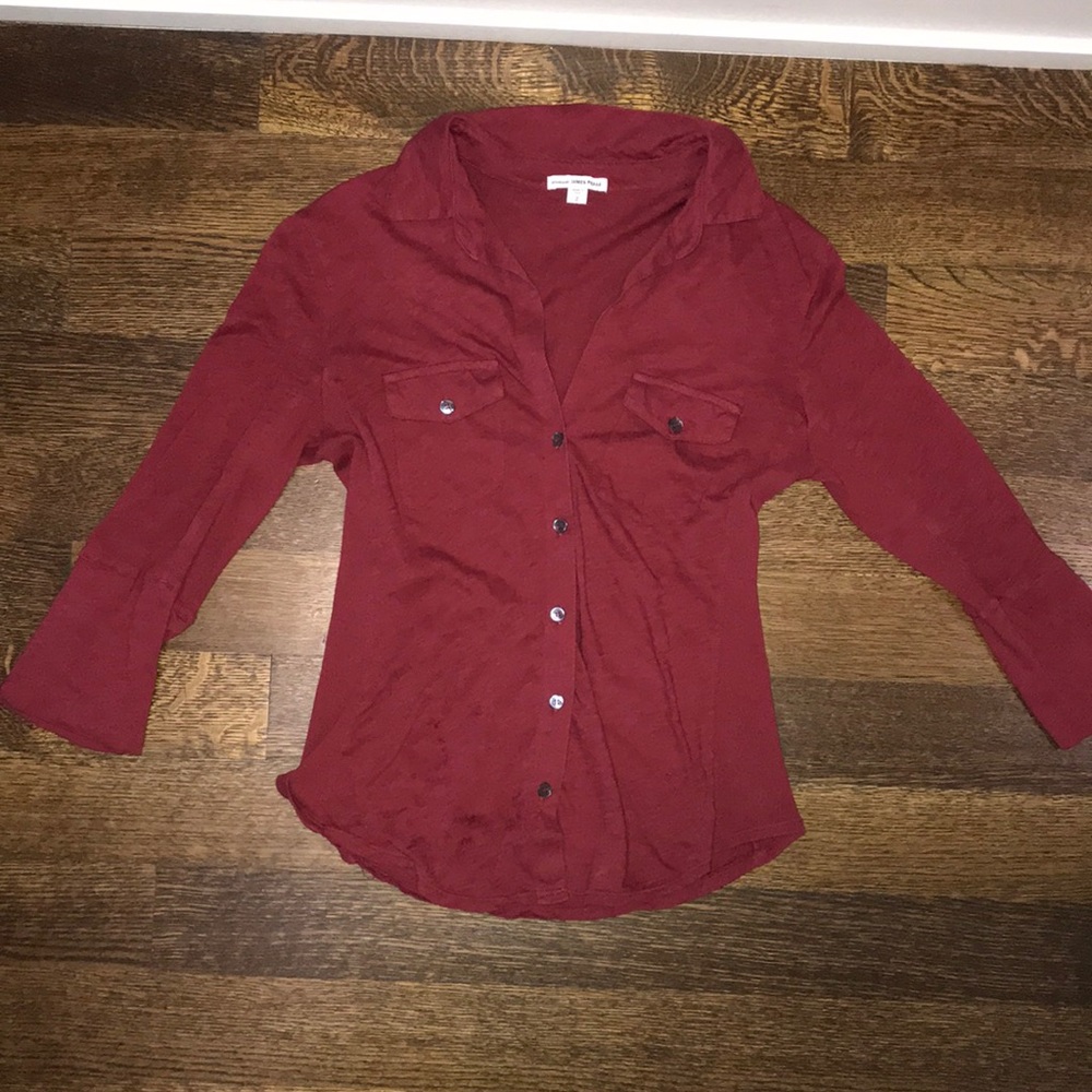 James Perse casual button down